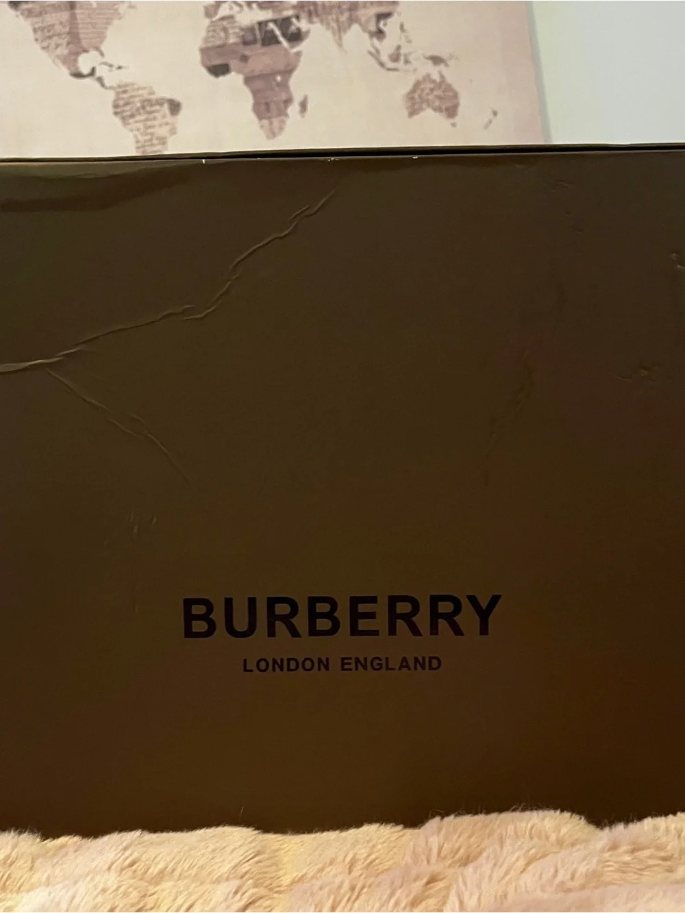 Burberry Mini Cotswolds Leather Handbag